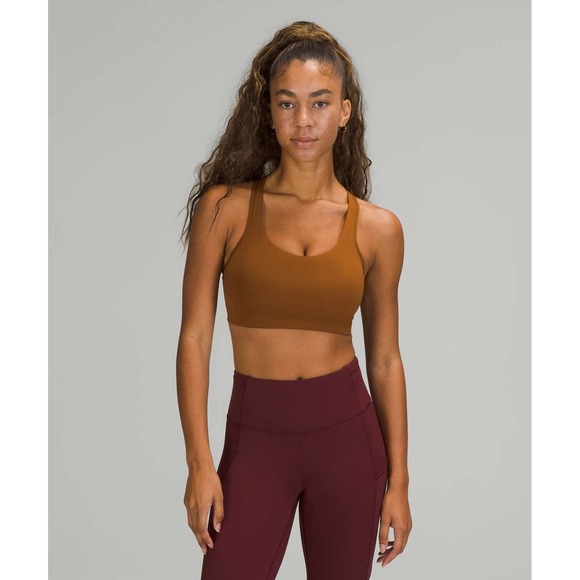 Lululemon Brown Sports Bra Light Support Size 32D - Picture 1 of 5